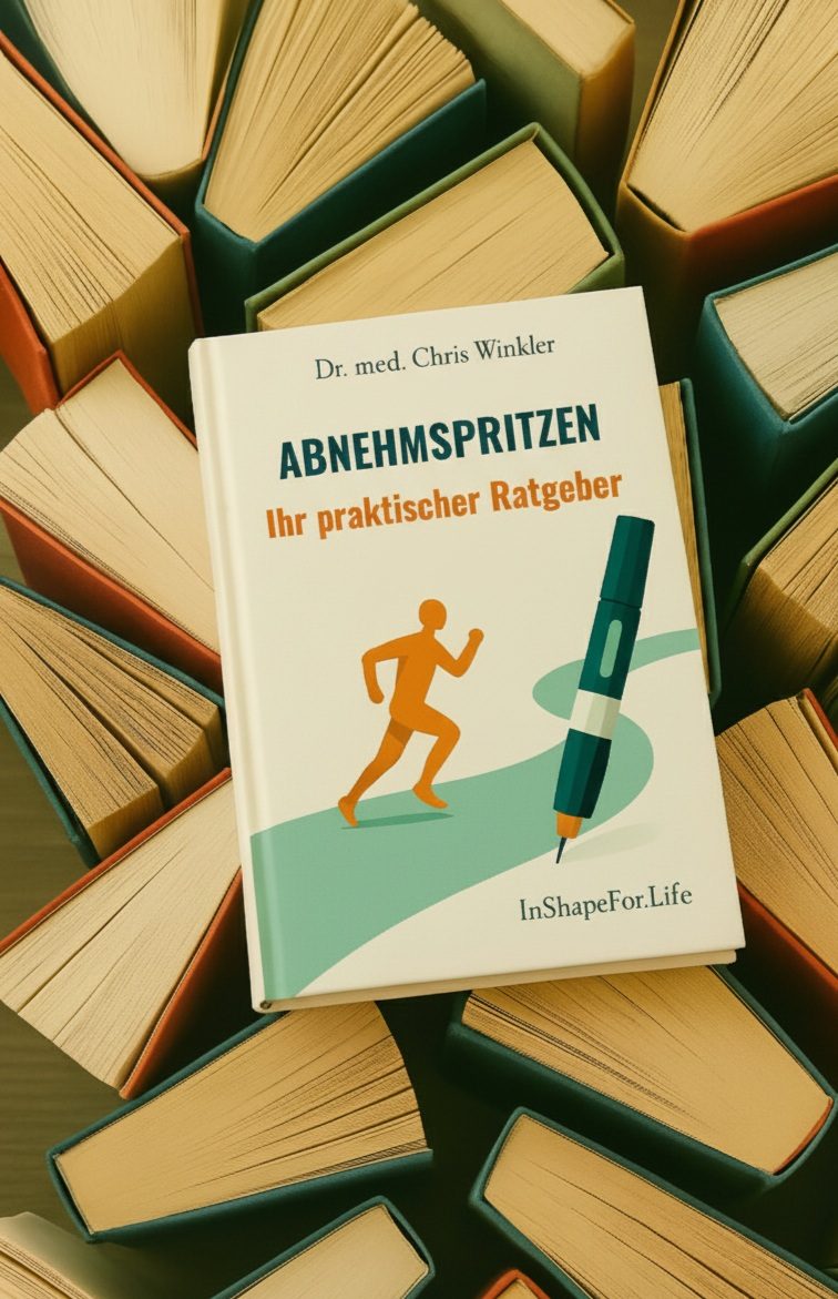 Mockup für das Buch "Abnehmspritzen - Ihr praktischer Ratgeber" 